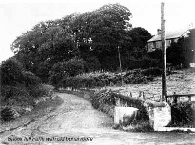 Snoolhill Farm old burial route