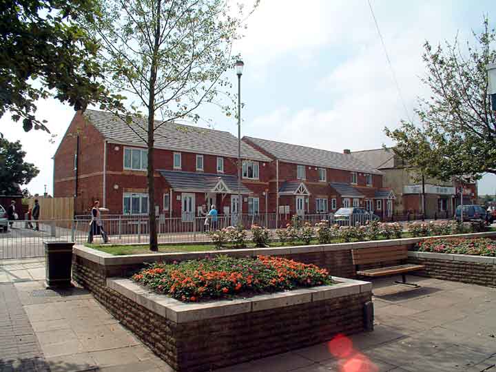 Winlaton main street. 8 August 2003
