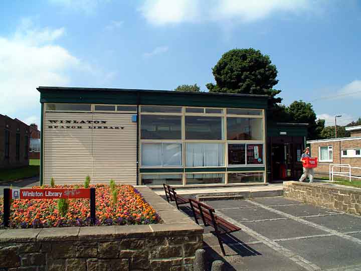 Winlaton library. 8 August 2003
