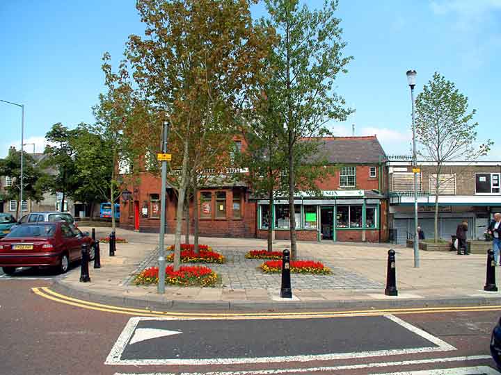 Winlaton main street. 8 August 2003